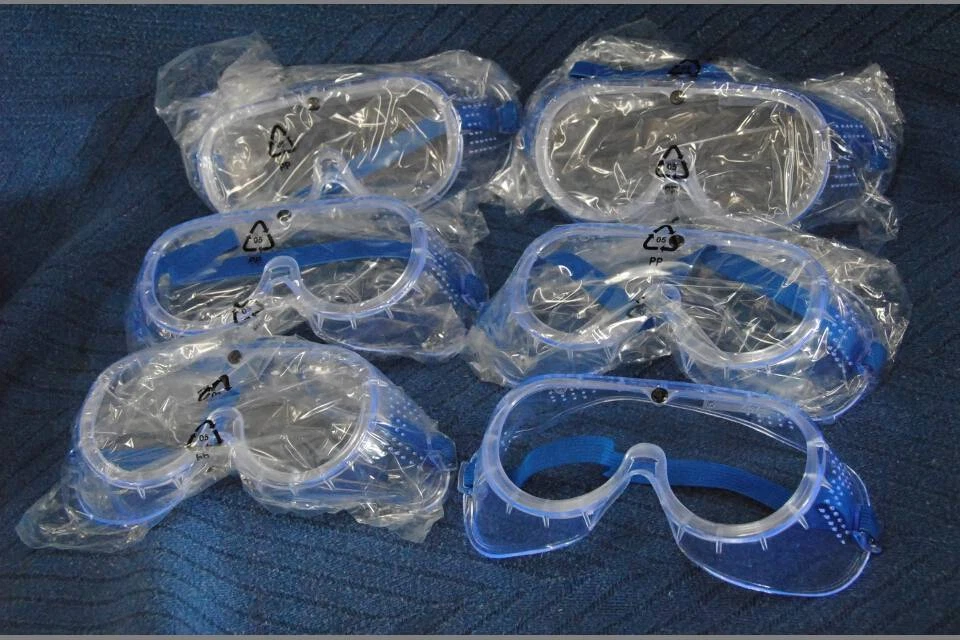 CIRCLE- Lot Of (6) New Z87+ Safety Goggles Glasses