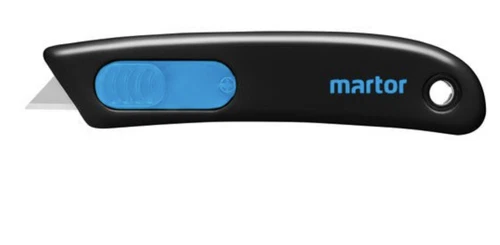 CIRCLE- Martor Secunorm Smartcut W/ Stainless Steel Blade No: 110100.08 Box Cutter Tool