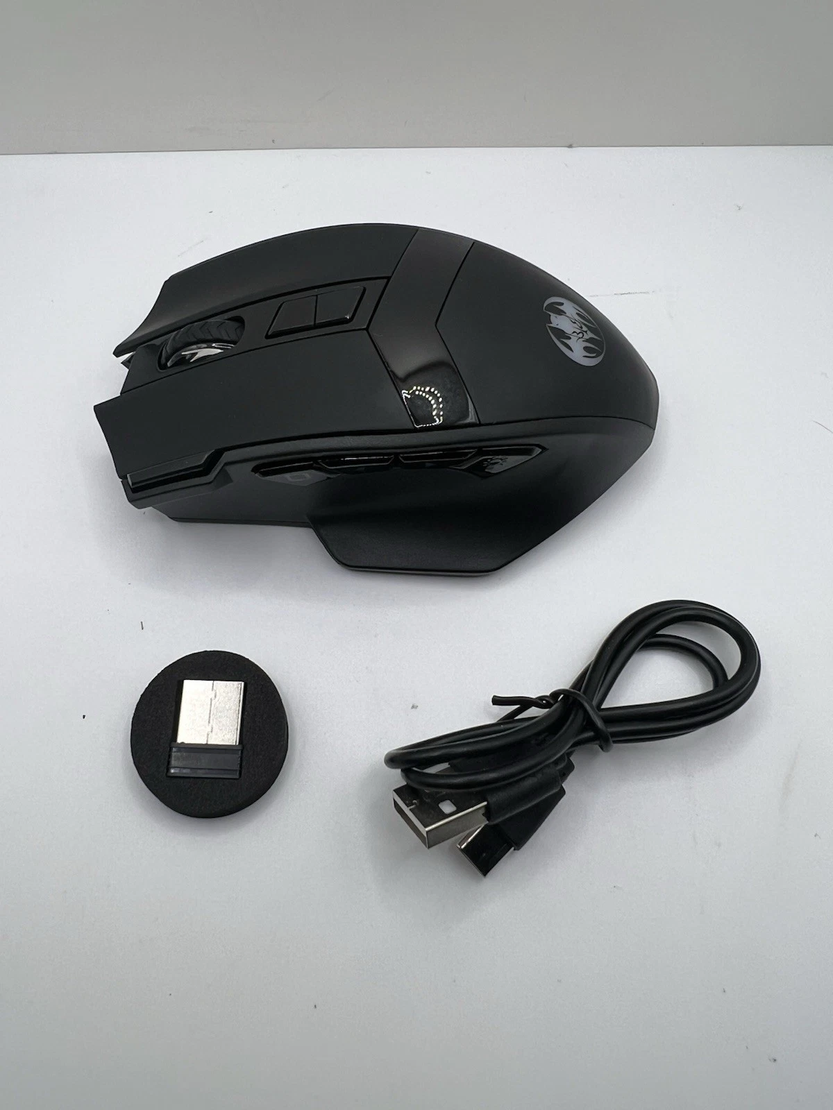 CIRCLE- Melogaga Wireless Gaming Mouse: Dual-Mode 2.4G/Bluetooth, Rechargeable