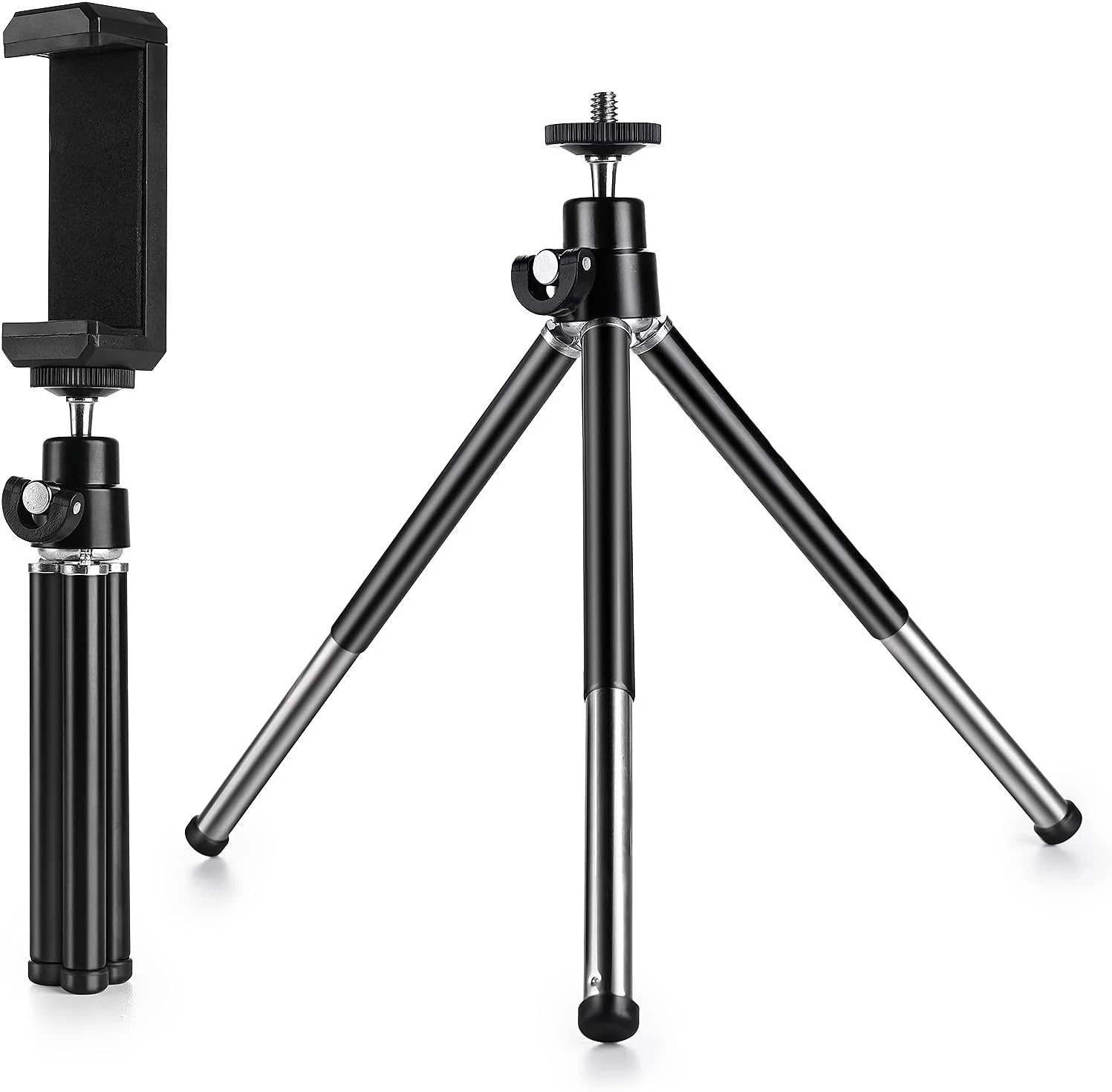 CIRCLE- Mini Tripod For Webcam And Phone Metal Extendable Webcam Stand