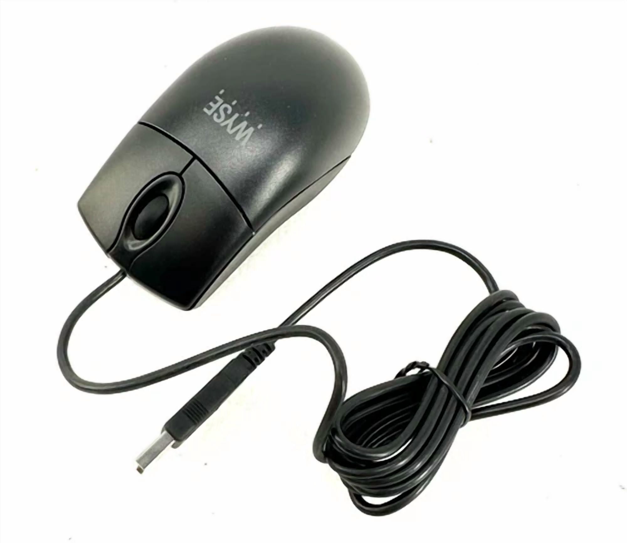 CIRCLE- Mo42Uoa Computer Mouse Black Wyse Usb 3 Button Mouse 770506-12L