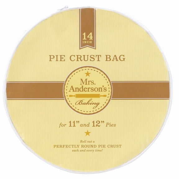 CIRCLE- Mrs. Anderson'S Baking Easy No-Mess Pie Crust Maker Bag, 14-Inches