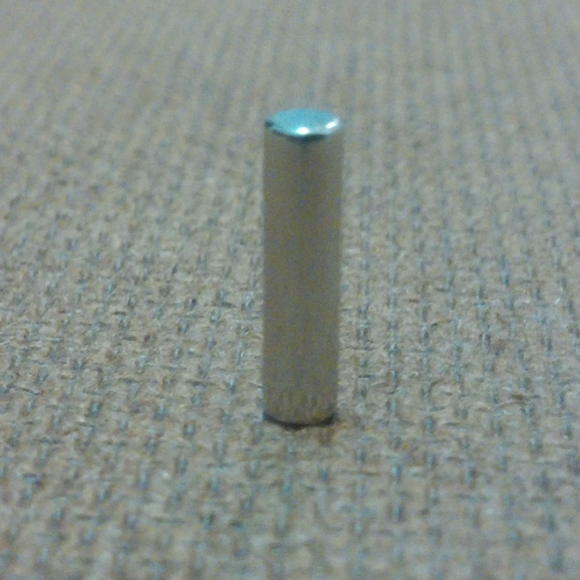 CIRCLE- N48 Neodymium Cylindrical (1/8 X 1/2) Inch Cylinder/Disc Magnet.