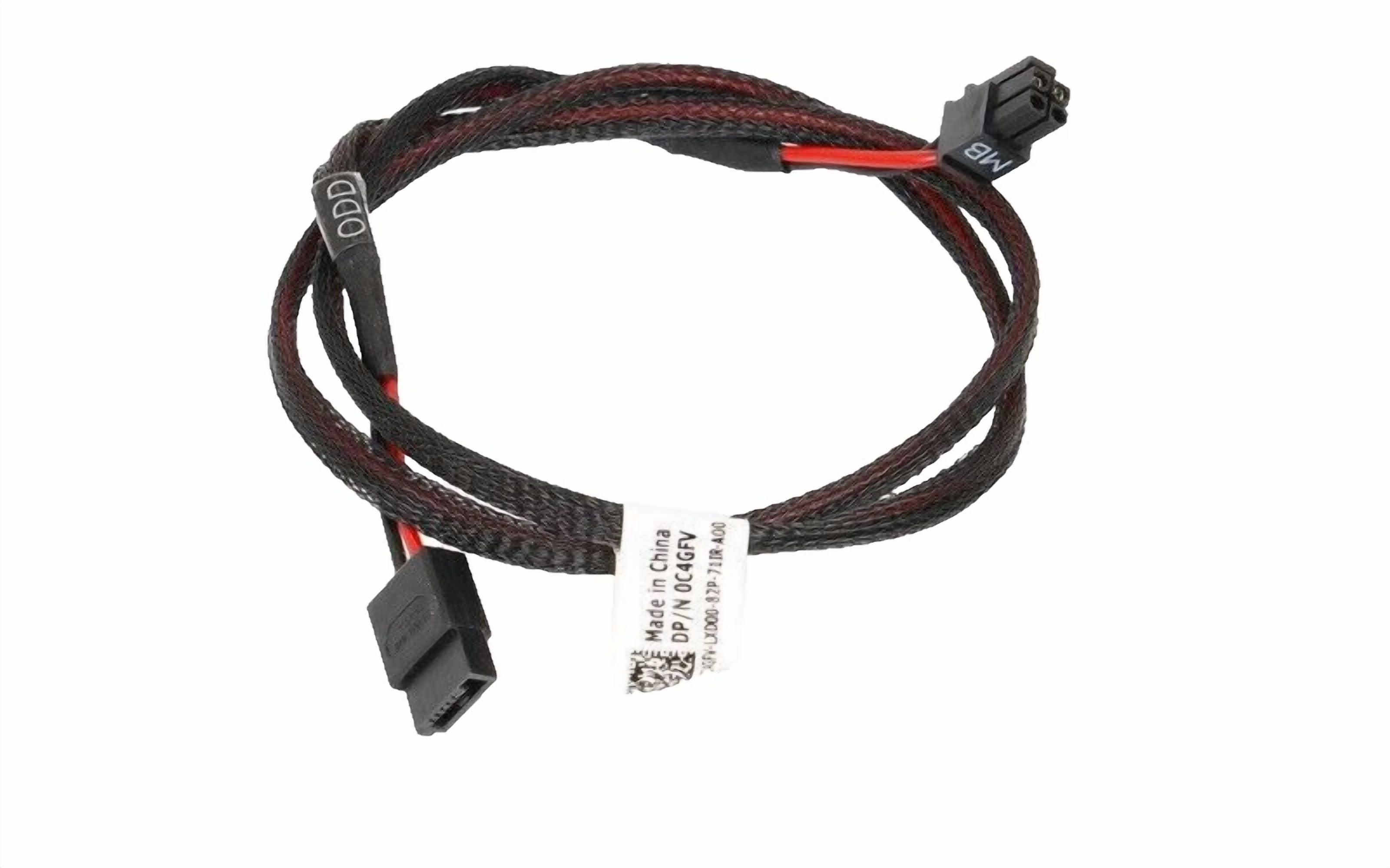 CIRCLE- NEW DELL ODD SATA POWER CABLE F/DELL EMC POWEREDGE R540 C4GFV SERIAL ATA TO 4PIN