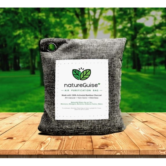 CIRCLE- Natural Air Purifier Bag / Deodorizer / Bamboo Charcoal Purifying