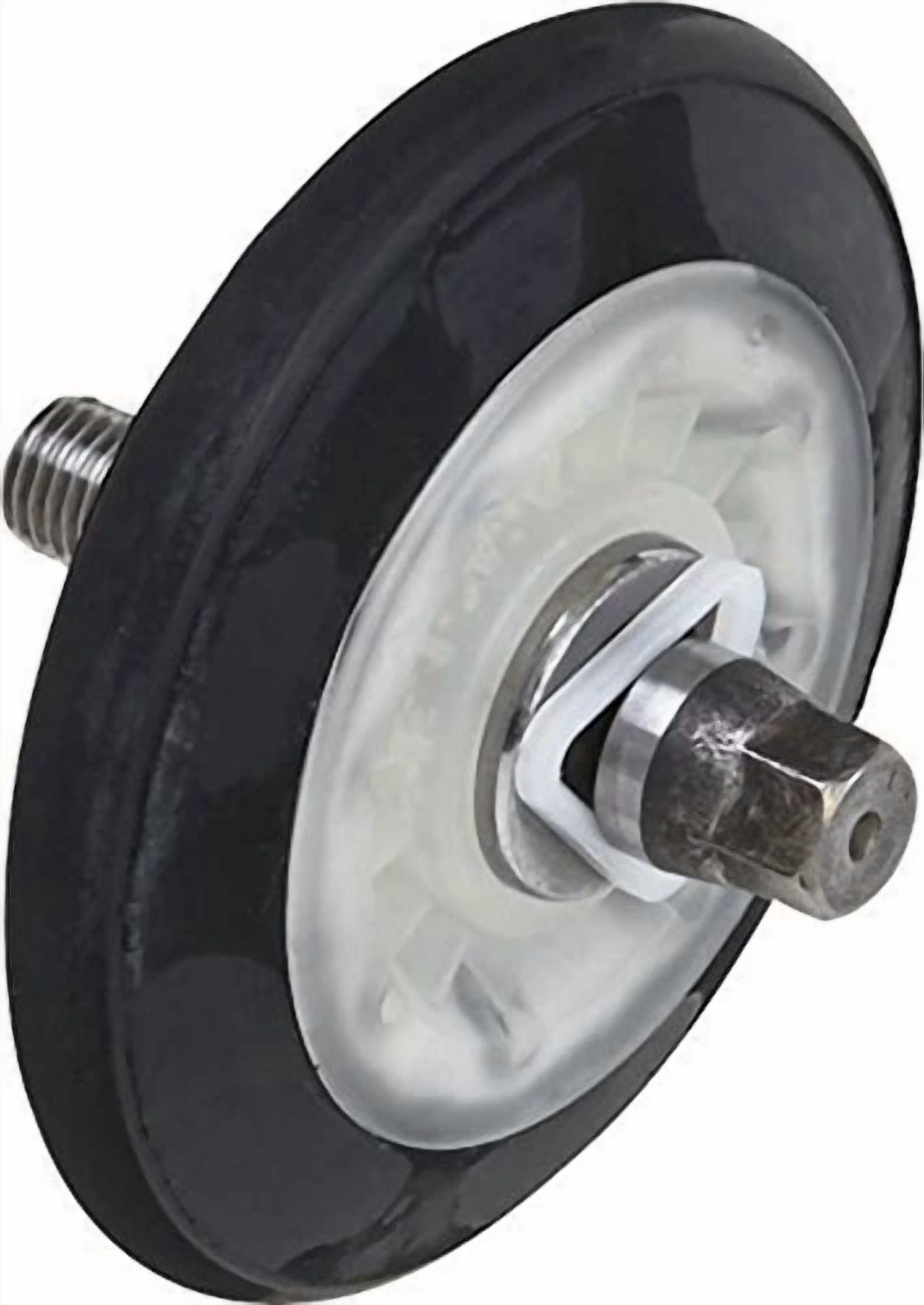 CIRCLE- New! 2701044 Dryer Drum Roller Wheel And Shaft Kit Fits Lg Kenmore Sears