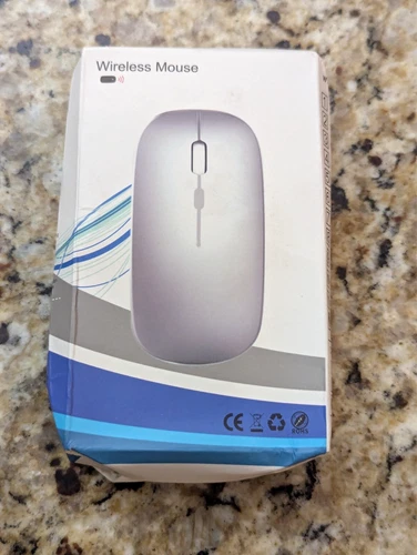 CIRCLE- New Bluetooth Mouse Ultra-Thin Silent Mouse Sky Blue