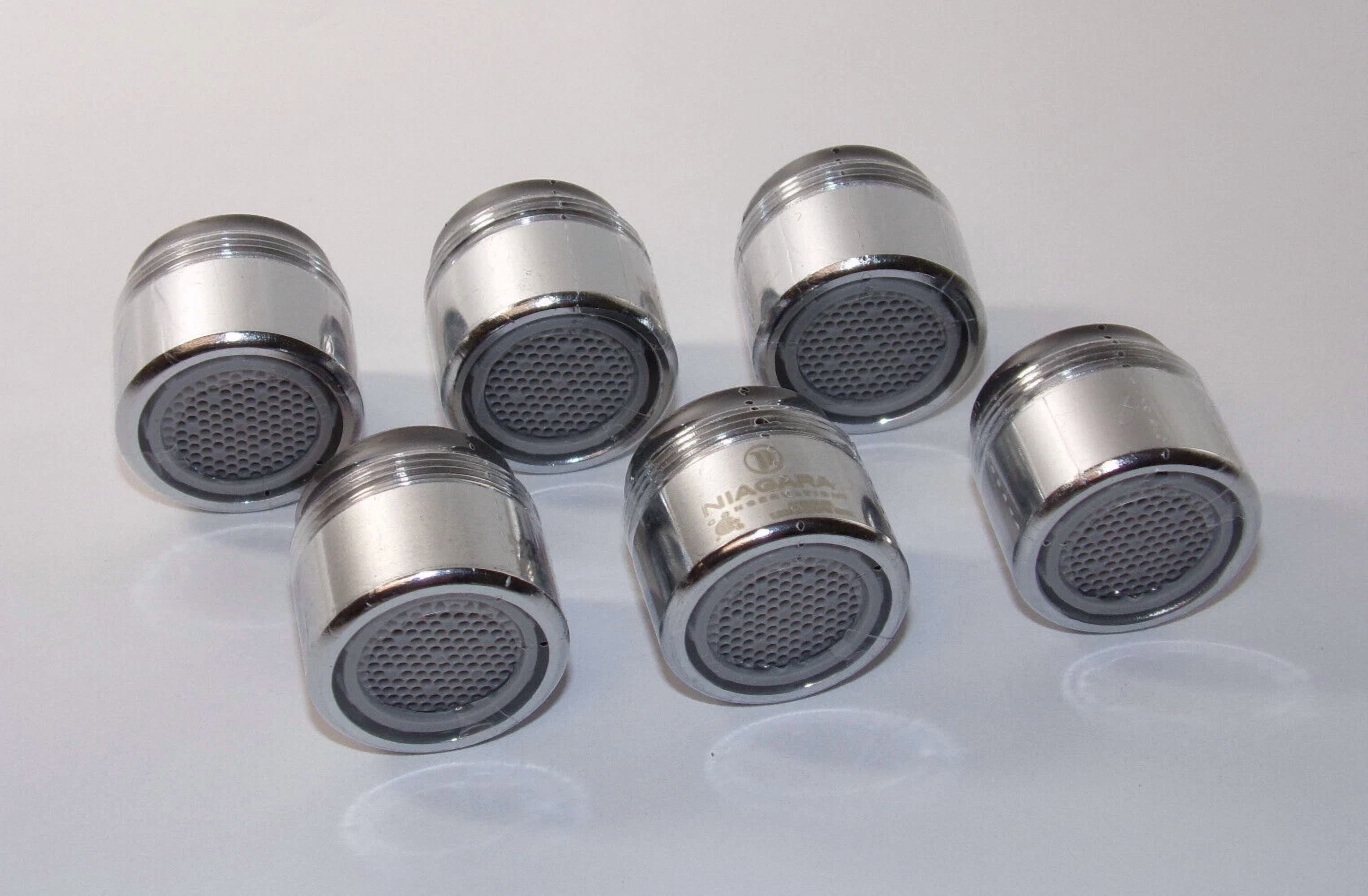 CIRCLE- New Niagara N3104-Pc 1.5 Gpm Dual Thread Bubble Spray Faucet Aerator (6Pk)