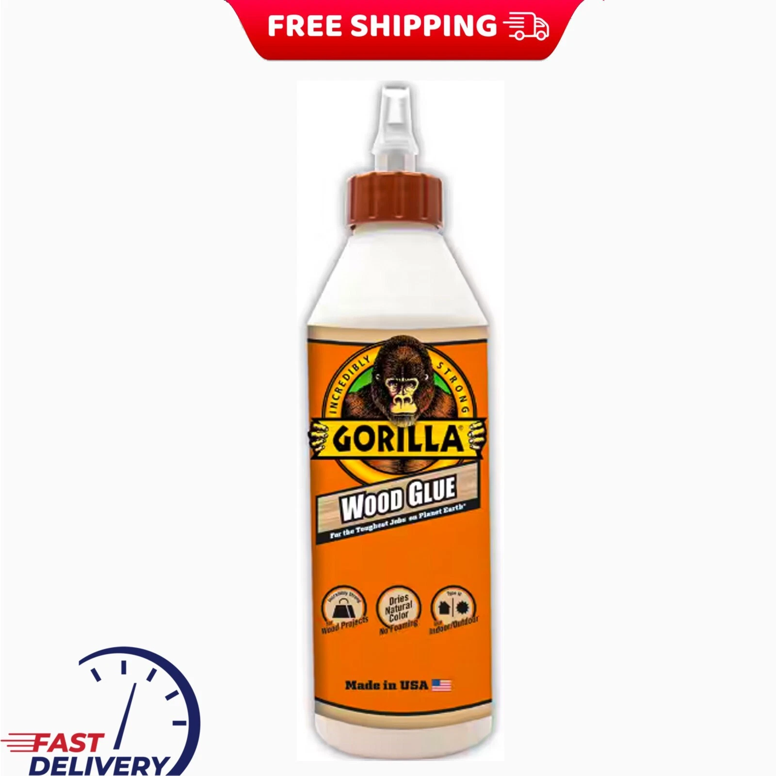 CIRCLE- New Waterproof Super Strong Wood Glue Instant Fix Impact Tough Wood Work Project