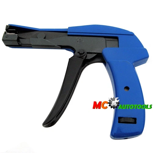 CIRCLE- Nylon Cable Tie Gun Installation Tensioning Plastic Nylon Zip Cutting Fastener