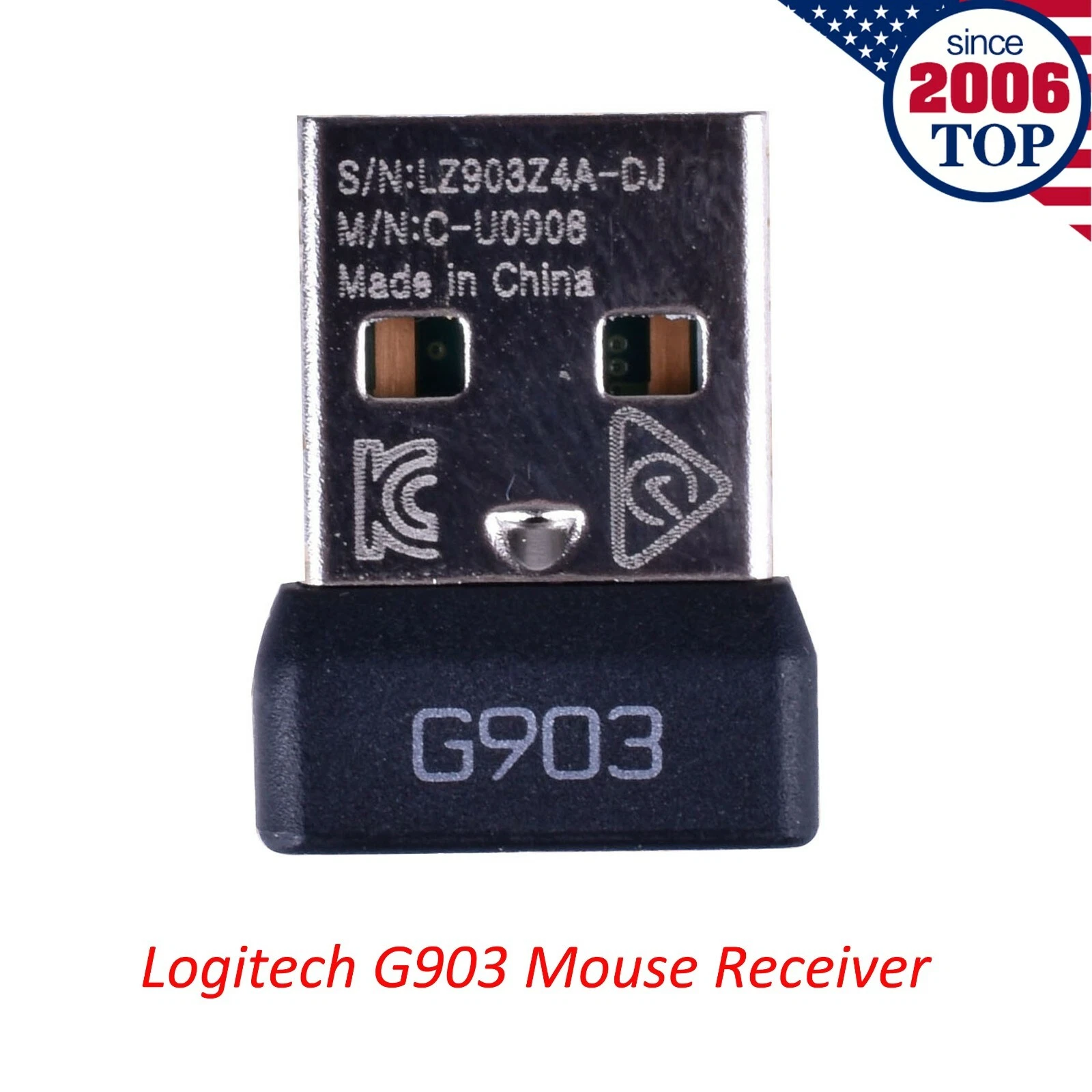 CIRCLE- Original Wireless Mouse Usb Receiver For Logitech G903 Lightspeed Gaming Mouse