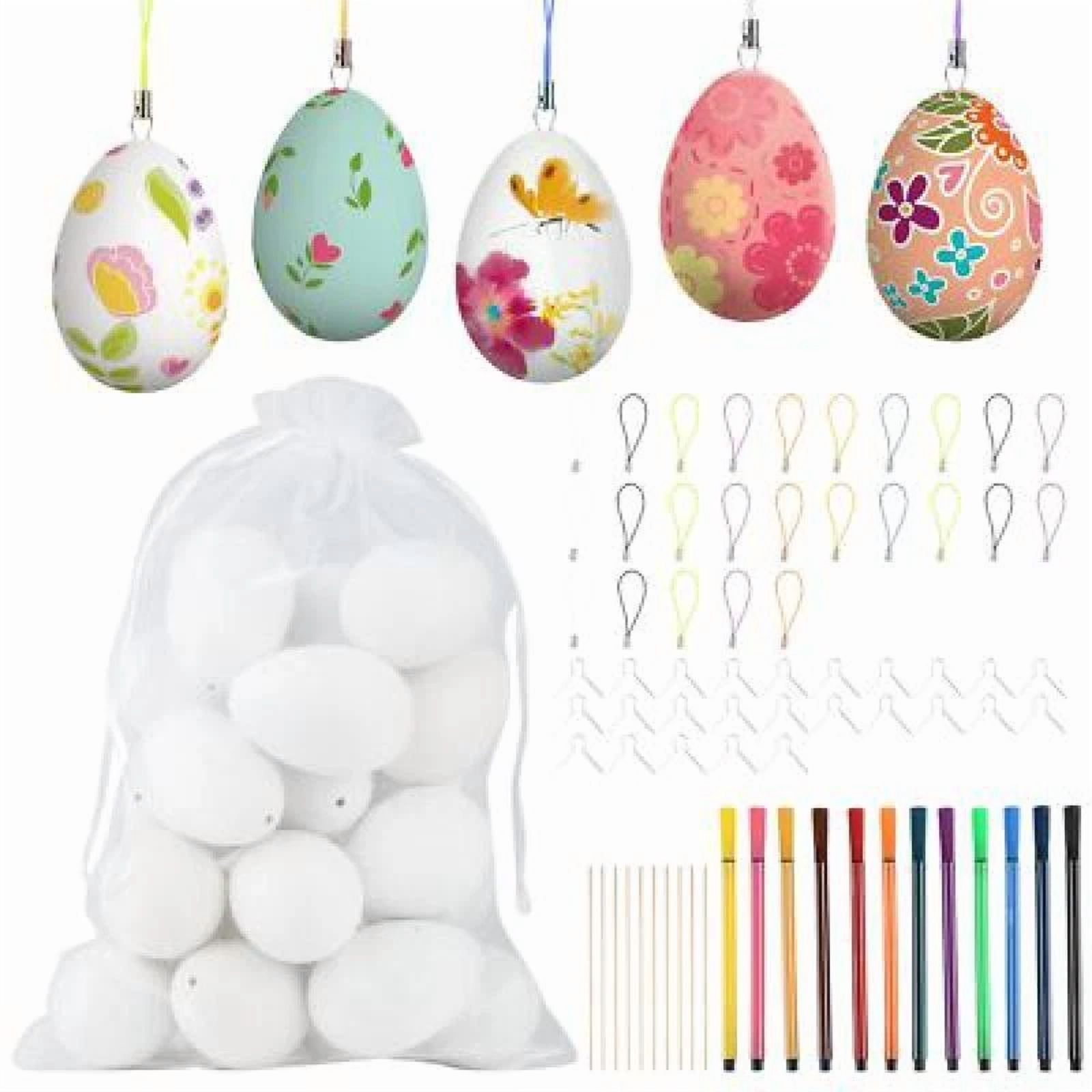 CIRCLE- Pack Of 25 Easter Decorative Eggs, 6 Cm Eggs, Easter Decoration, Decorative East
