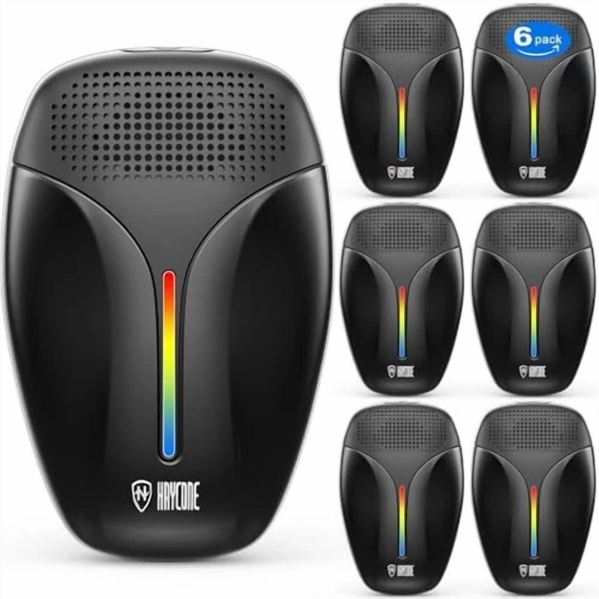 CIRCLE- Pack Of 6 - 2025 Upgraded Ultrasonic Repellent & Insect Indoor Repellent