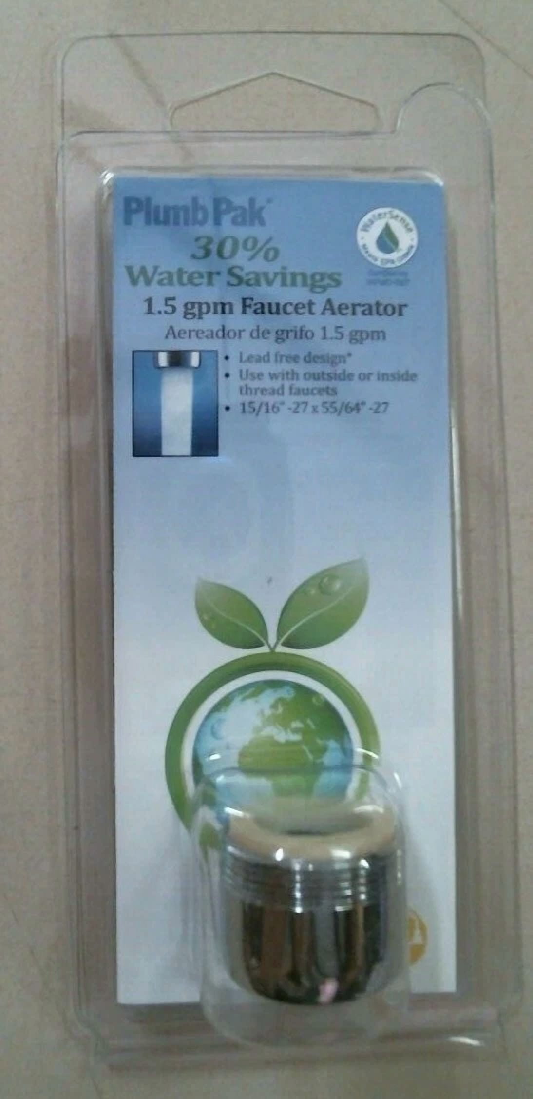 CIRCLE- Plumbpak Pp800-112Lf, 1.5 Gpm Faucet Aerator Free Shipping