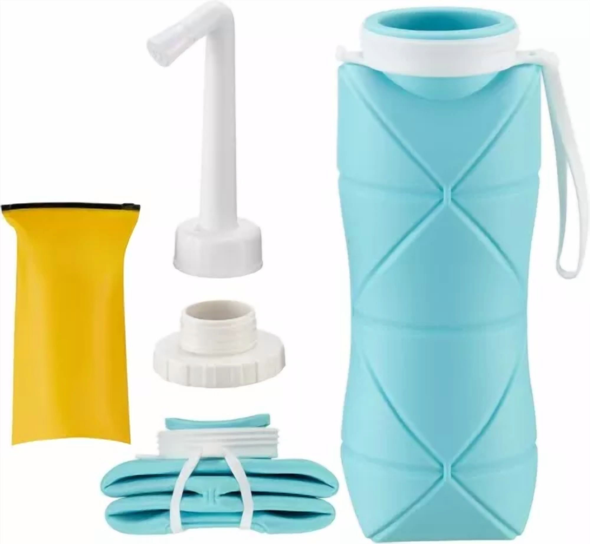CIRCLE- Portable Manual Handheld Toilet Sprayer Hygiene Wash Travel Bidet Set