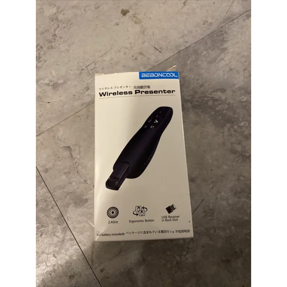 CIRCLE- Power Point Presentation Remote Control Wireless Usb Ppt Presenter Laser Pointer
