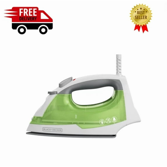 CIRCLE- Professional Steam Iron Clothes Nonstick With Compact Garment Portable Anti-Drip