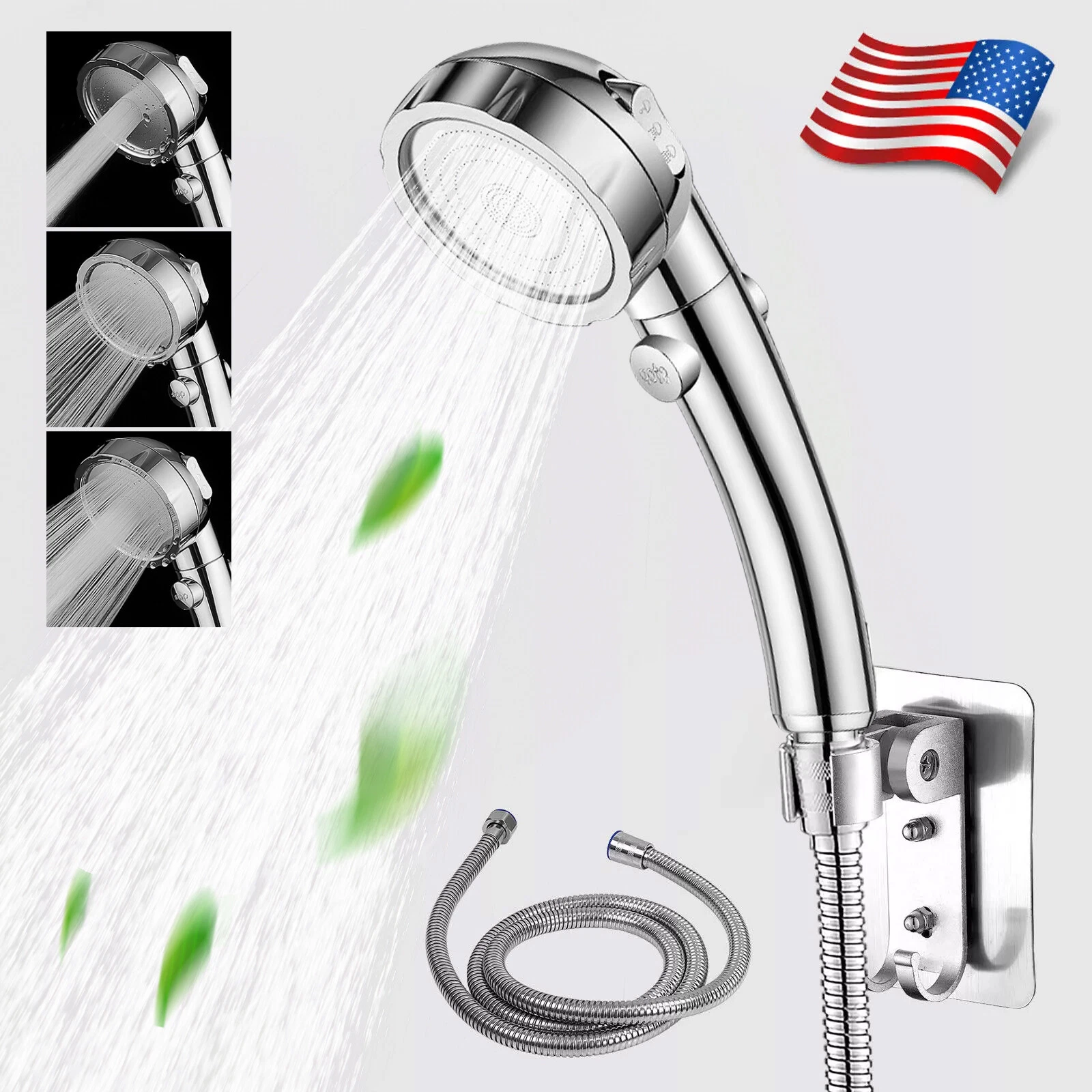 CIRCLE- Rv Shower Head Handheld Shower Head Water Saving, Rv Shower Head With 1.5M Hose