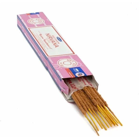 CIRCLE- Satya Incense Sticks, Black, Nirvana