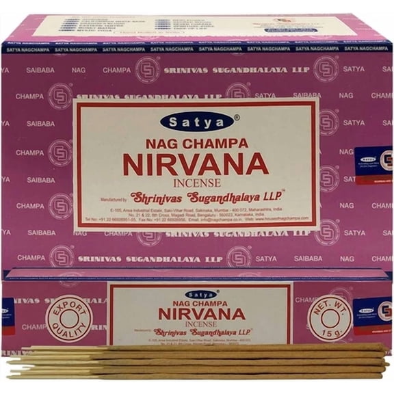 CIRCLE- Satya Nirvana Incense Sticks 180 Grams Box