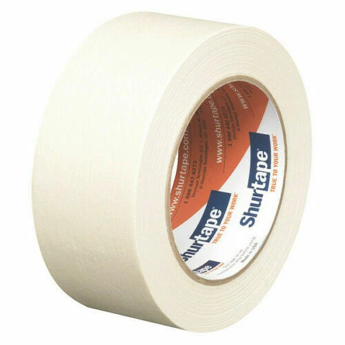 CIRCLE- Shurtape Cp 106 General Purpose Masking Tape 48Mm X 55M (For 2" X 60 Yds)