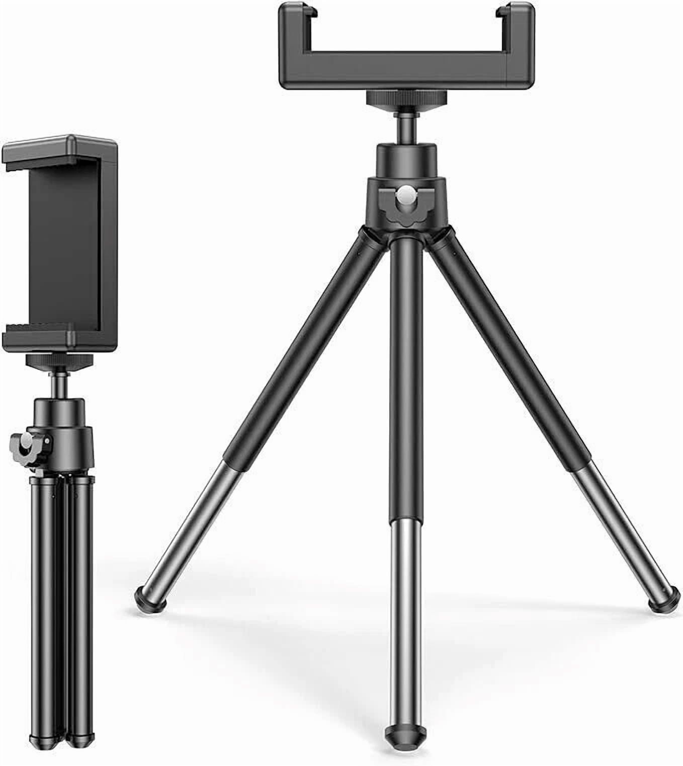 CIRCLE- Tripod,Metal Extendable Webcam Stand With Phone Holder, Tripod For Webcam A8262F