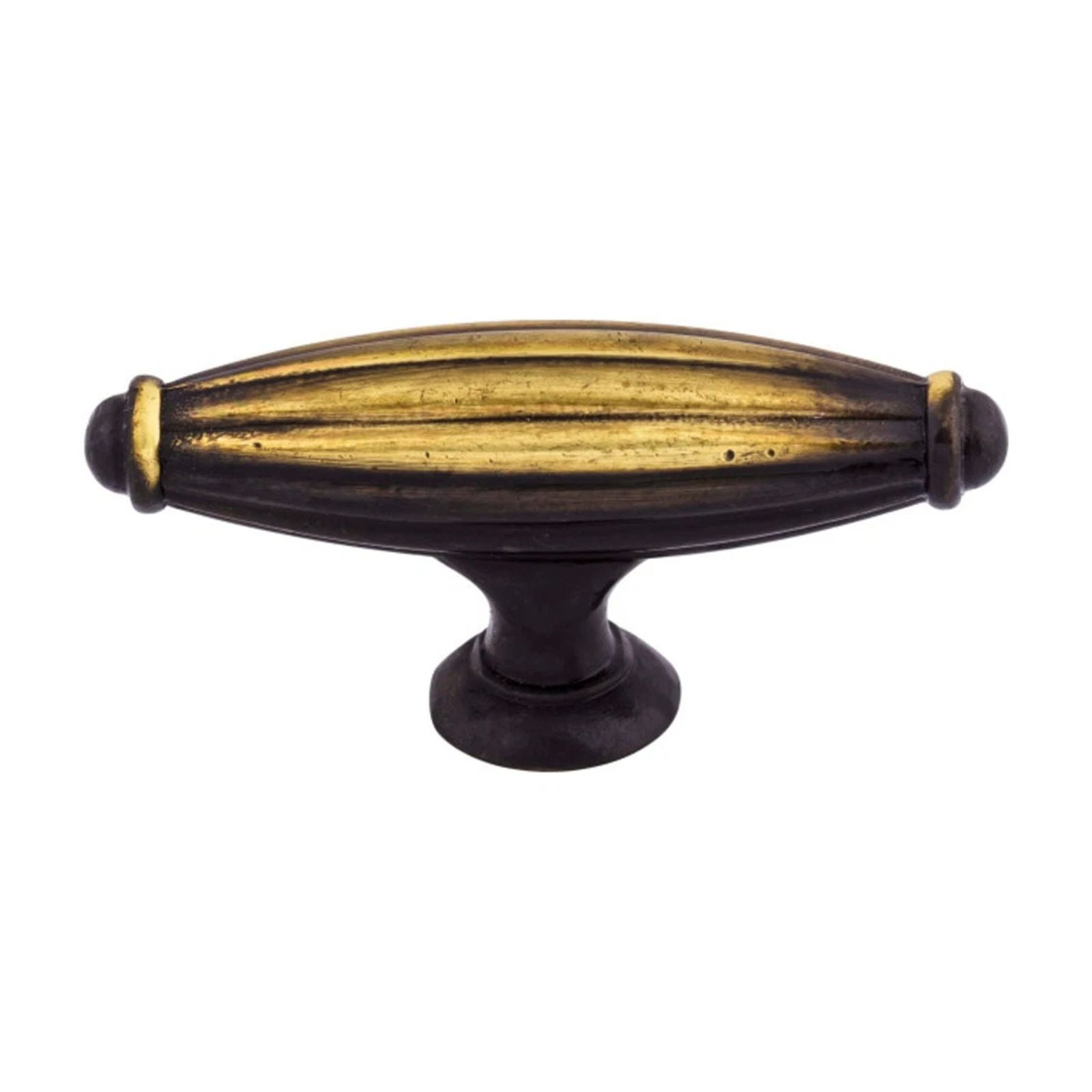 CIRCLE- Tuscany 2 5/8" Length Bar Knob Dark Antique Brass