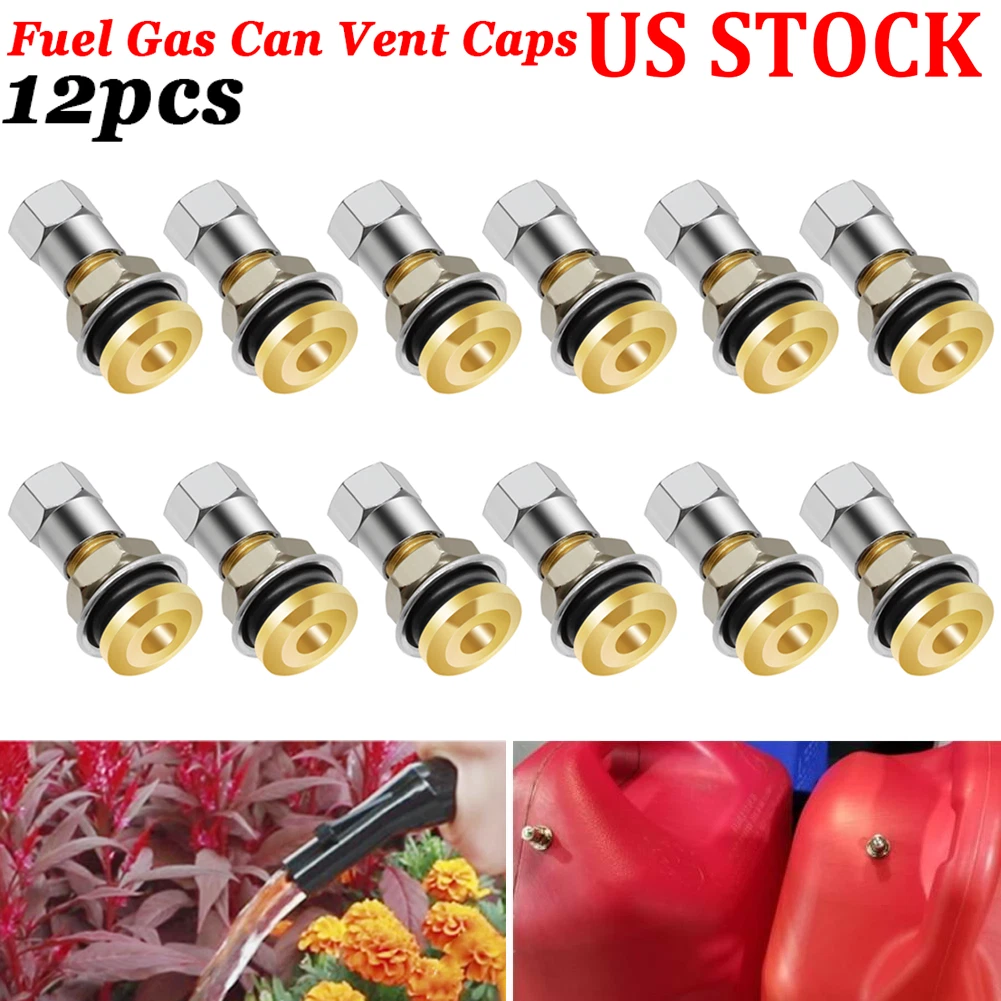 CIRCLE- Us For Fuel Gas Water Can To Allow Faster Flowing Fuel Gas Can Jug Vent Caps Kit