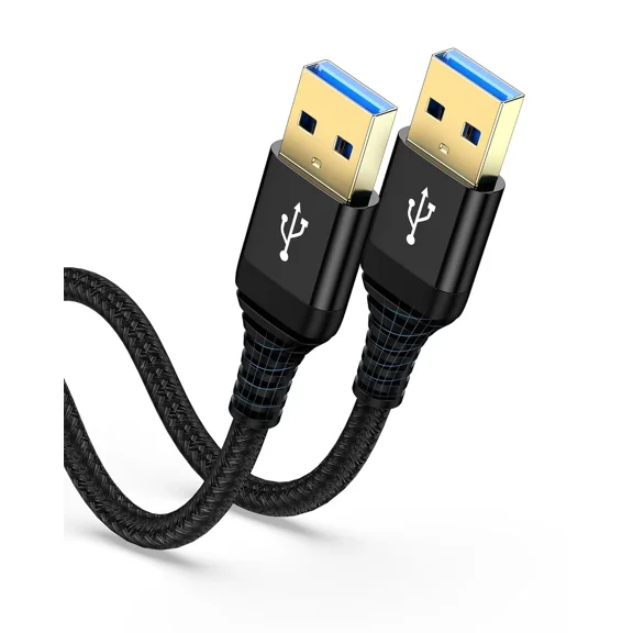 CIRCLE- Usb To Cable 6Ft, Male A A For Wd Hard 6Ft, Black