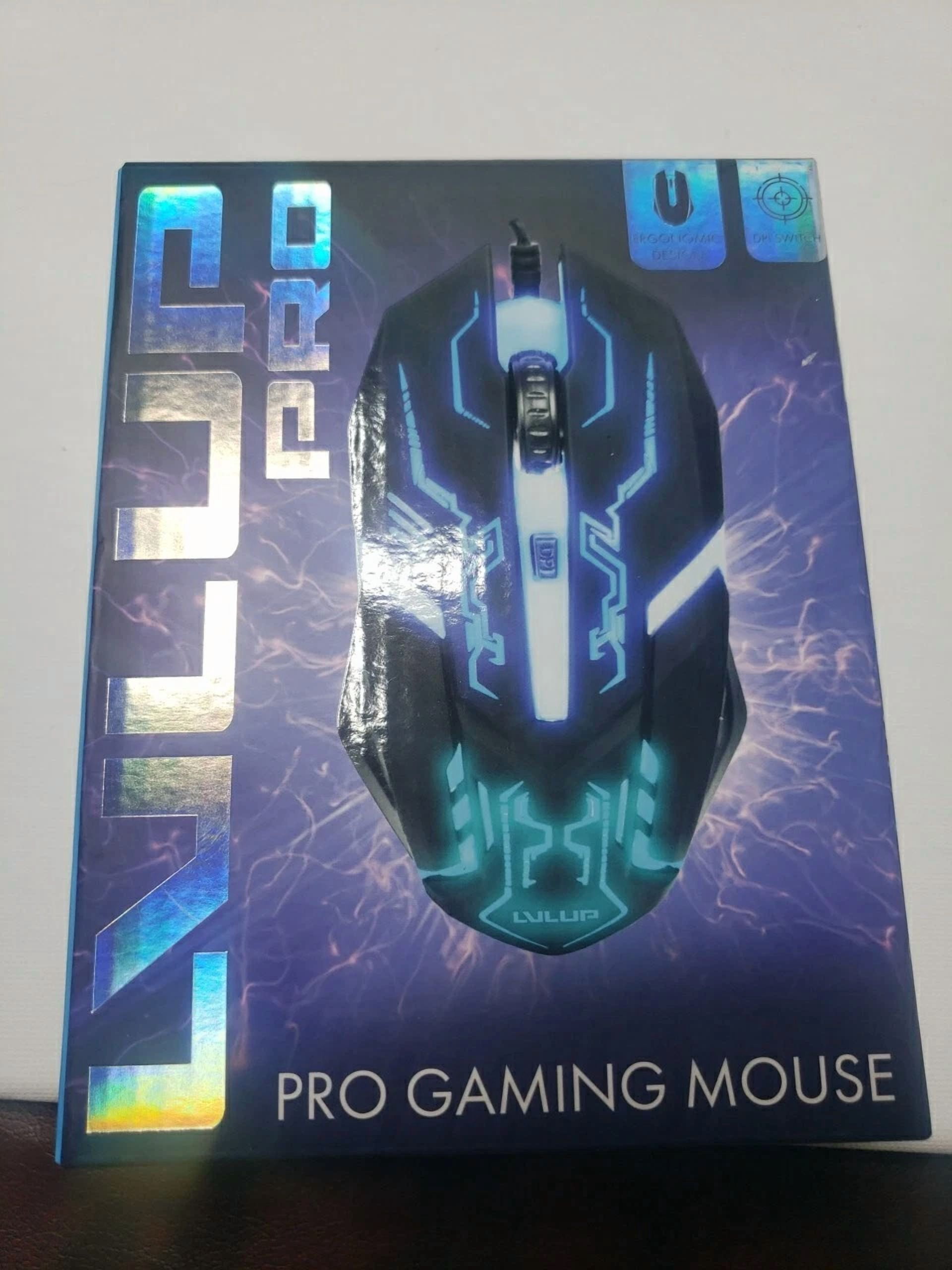 CIRCLE- Vivitar Lvlup Pro Pro Gaming Mouse Dpi Switch Rgb Backlight Optical Sensor