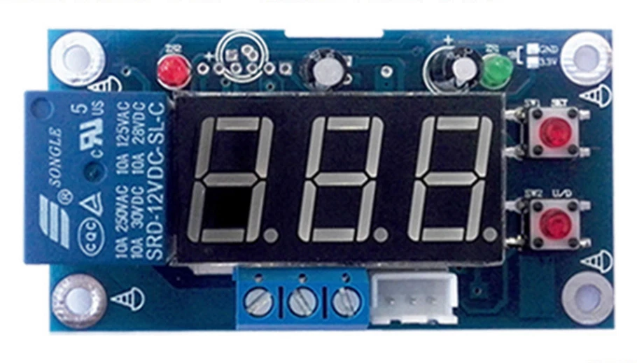 CIRCLE- Voltage Relay Upper Lower Limit Detection Control Switch ...