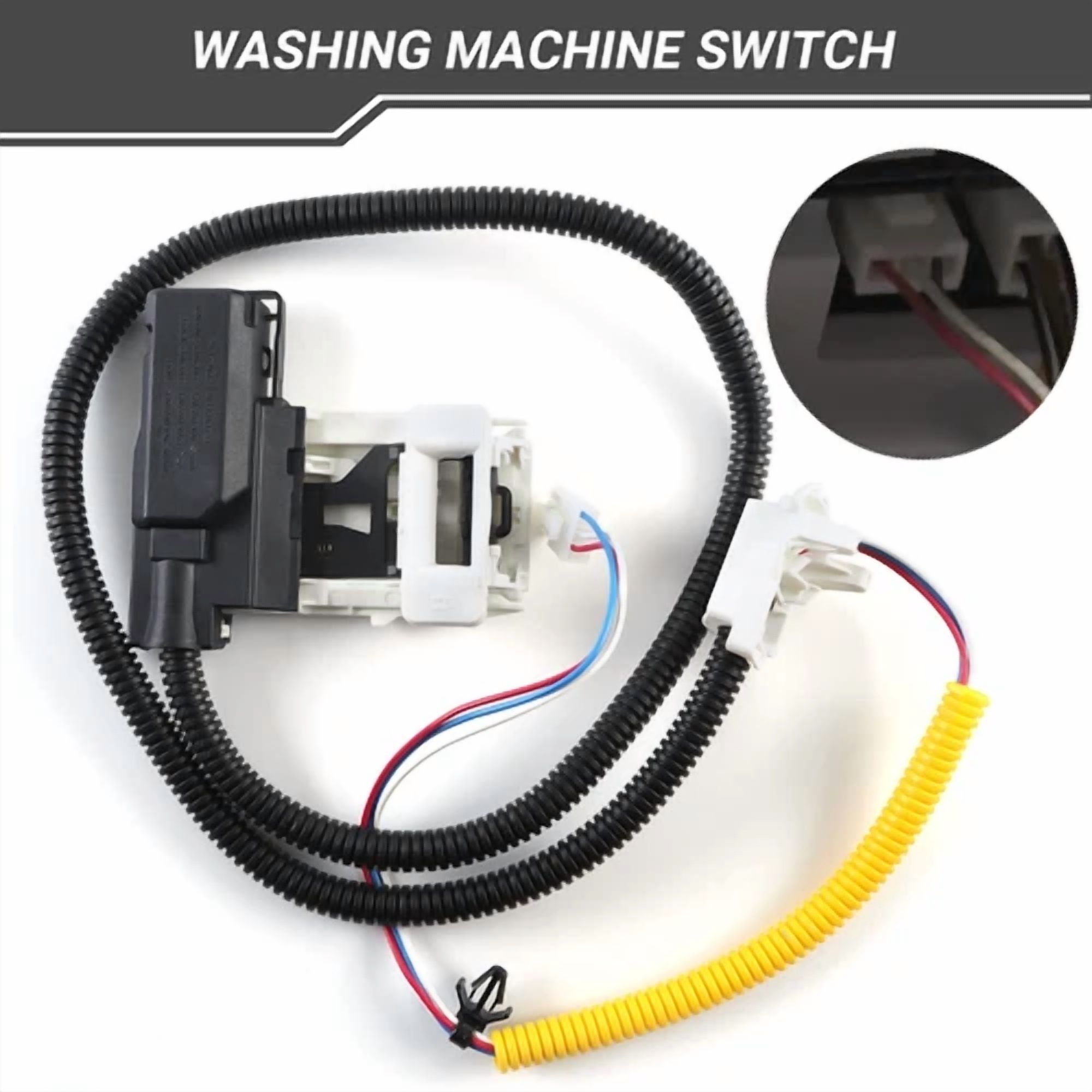 CIRCLE- W11307244 W10682535 Washer Lid Lock Switch Compatible With Maytag Kenmore Amana