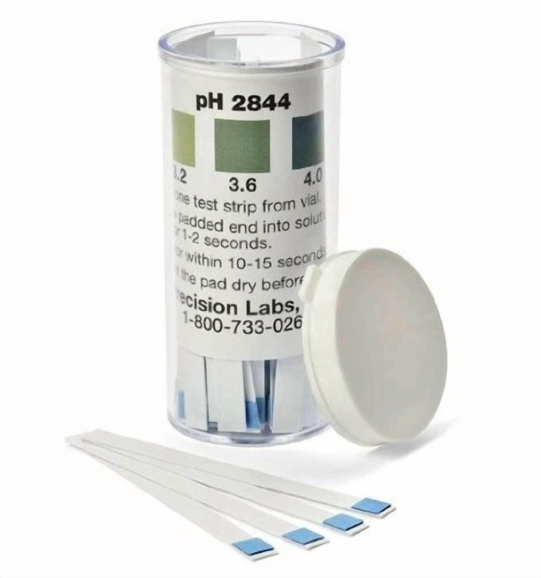 CIRCLE- Wine Ph Test Strips, Vial Of 100 - Eisco Labs