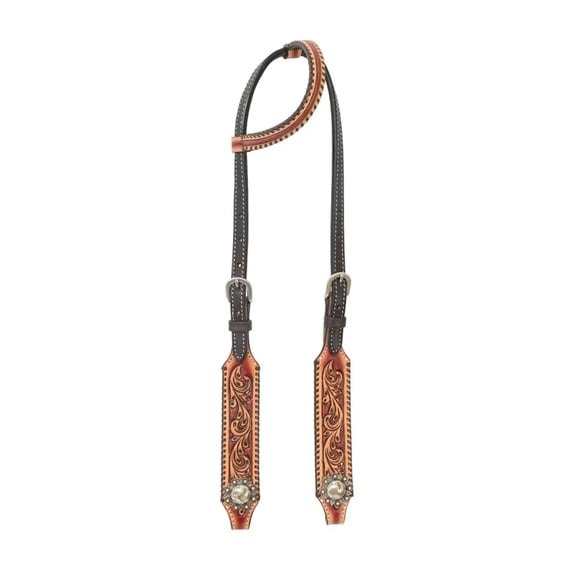 CIRCLE Y Gauge One Ear Headstall (1074-17-SV)