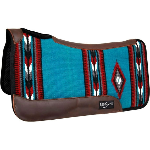 CIRCLE Y Reinsman Tacky Woven Contour 31x32in Athens Saddle Pad (277-HJ7-RRT)