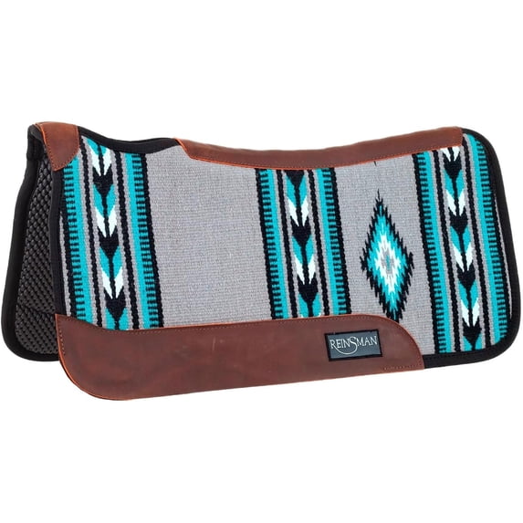 CIRCLE Y Reinsman Tacky Woven Contour 31x32in Big Sky Saddle Pads (277-HJ7-GBT)