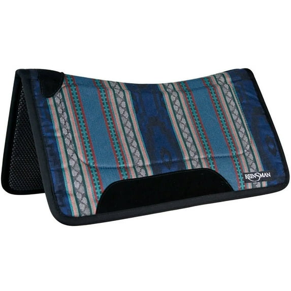 CIRCLE Y Square Contour Corral Navy Tacky Too 30x30in Trail Pad (24549T)