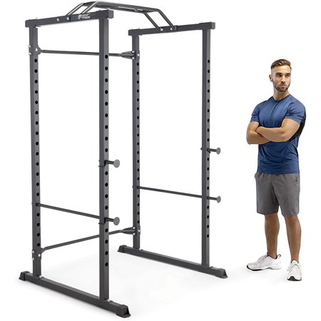 CIRCUIT FITNESS Walk-in Power Cage with Multi-Position Grip Bar AMZ-600CG