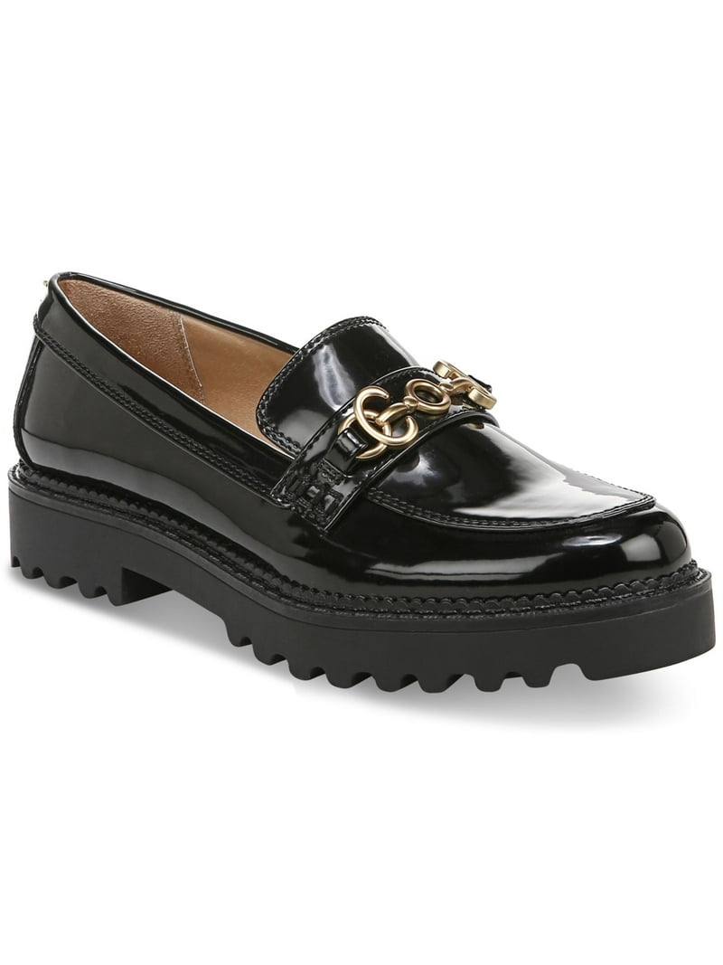 CIRCUS BY SAM EDELMAN Womens Black Bit Hardware Lug Sole  display picture 1