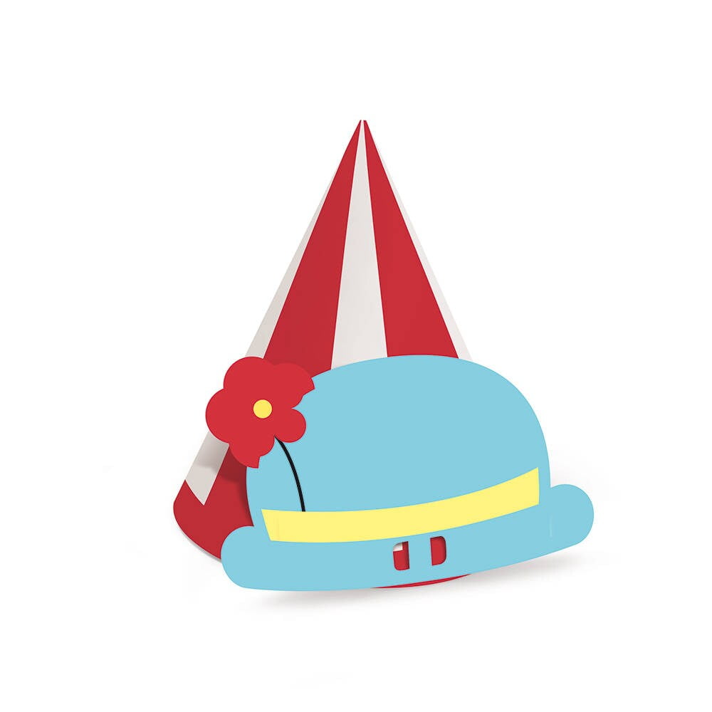 CIRCUS Clown Hats 8 Pack 5 3 X 6 5 Inches 8 Pack Circus Theme Party circus-clown-hats-8-pack-5-3-x-6-5-inches-8-pack-circus-theme-party