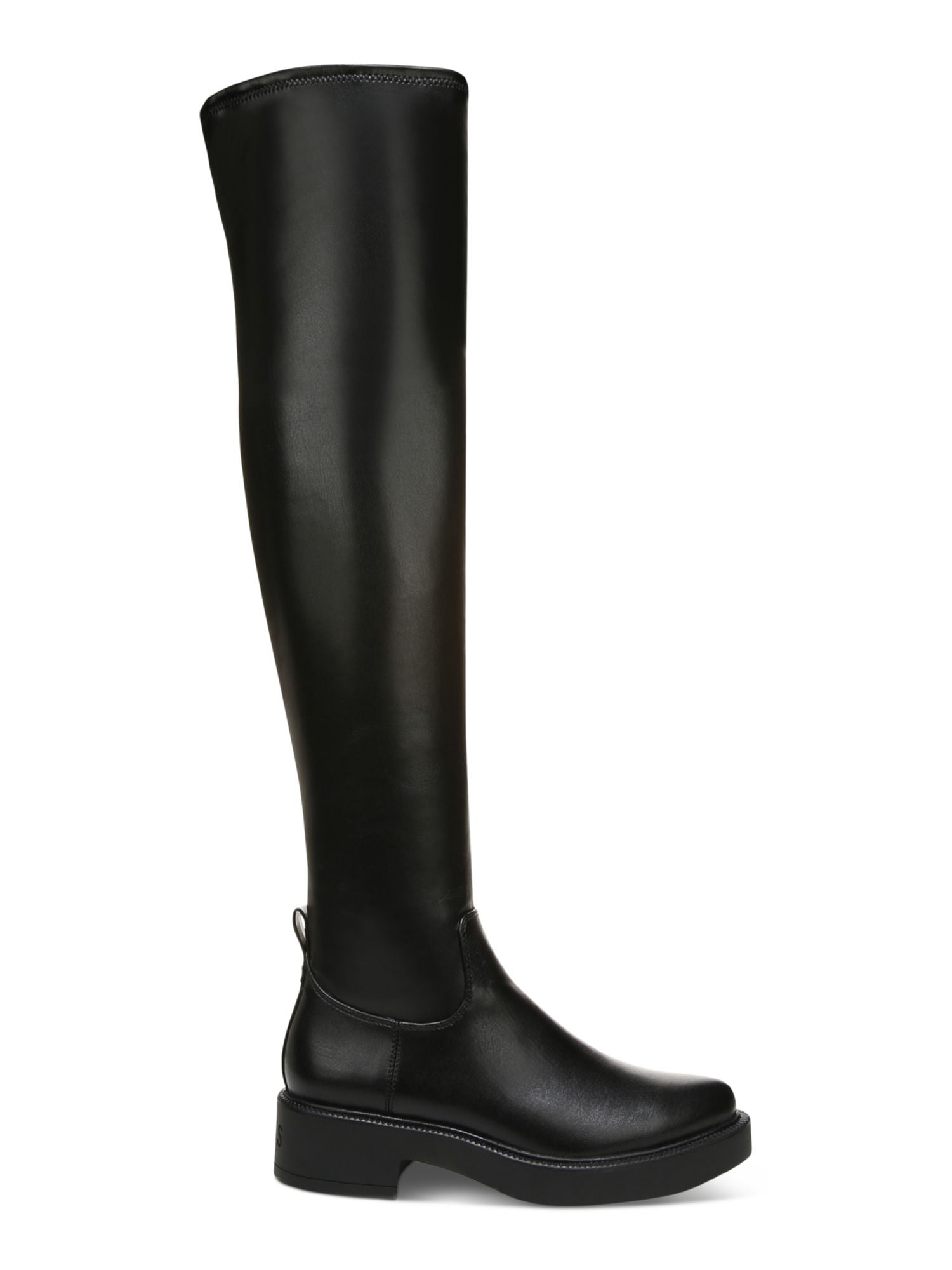 INC Womens Black Padded Pull Tab Embellished Goring Brycin Round Toe Block Heel Zip-Up Booties M