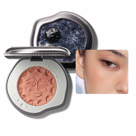GIRLCULT Emotion Multifunctional Cream Blush, Silky, Buildable Blush for Natural Glow, Highlighter & Contour