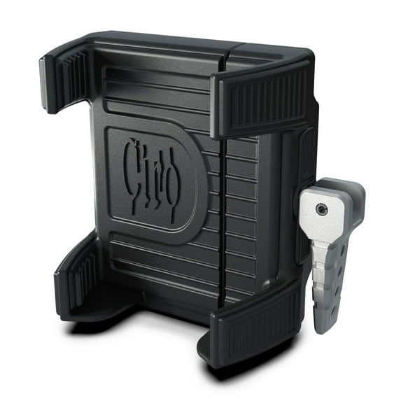 CIRO Black Smartphone/GPS Holder Without Charger for 2014-2016 Flht/Flhx Touring Models (50317)