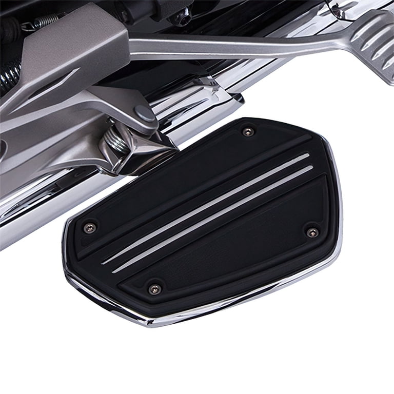 CIRO Goldstrike Chrome Twin Rail Floorboards with Driver Adapter