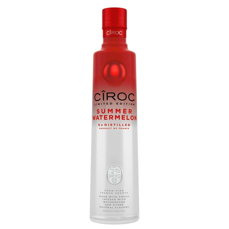 CIROC VODKA4本 CIROC Limited Edition Summer Watermelon (Made with Vodka Infused