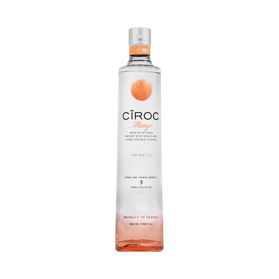 CIROC Mango (Made with Vodka Infused with Natural Flavors), 375 mL, 35% ABV