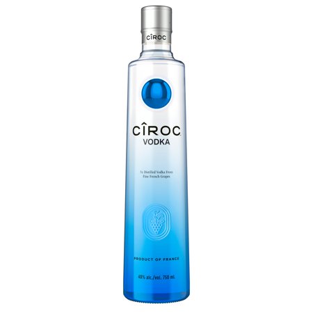 CIROC Ultra-Premium Vodka, 750 mL, 40% ABV