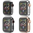 thumbnail image 1 of CIRUTVAL 2/3/4 Pack Soft Case Cover Compatible with Apple Watch Case 41mm 40mm 38mm 45mm 44mm 42mm TPU Shell Protector Bumper Covers Replacement iWatch Series 9 8 7 6 SE 5 4 3 2 1, 1 of 14