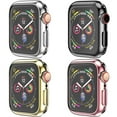 thumbnail image 1 of CIRUTVAL 2/3/4 Pack Soft Case Cover Compatible with Apple Watch Case 41mm 40mm 38mm 45mm 44mm 42mm TPU Shell Protector Bumper Covers Replacement iWatch Series 9 8 7 6 SE 5 4 3 2 1, 1 of 14