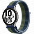 thumbnail image 1 of CIRUTVAL 20mm 22mm Band for Samsung Galaxy Watch 6 5 4 40mm 44mm/ 6 Classic 43mm 47mm 46mm 42mm/ Active 2 3, Braided Velcro Nylon Loop Strap for Amazfit watch Garmin watch, 1 of 15